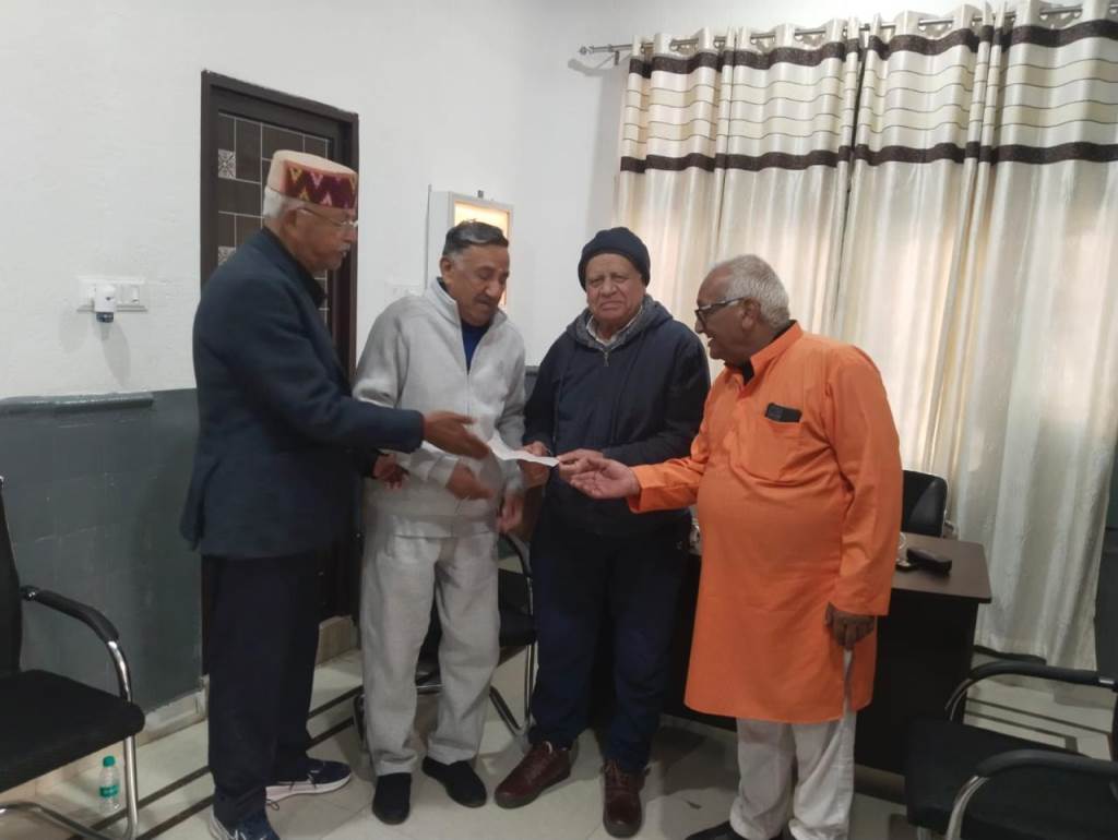Vishnu Digambar Sood and Rajpal Sood donated funds for the 1101 Kundiya Rudra Mahayagna